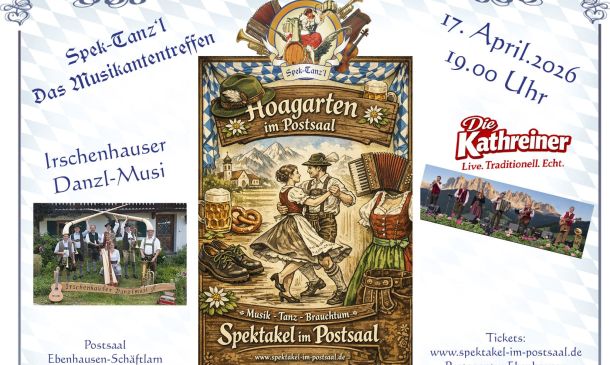 Spek-Tanz'l - Das Musikantentreffen im Postsaal Ebenhausen
