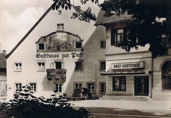 Gasthaus zur Post - Ebenhausen vor 1959