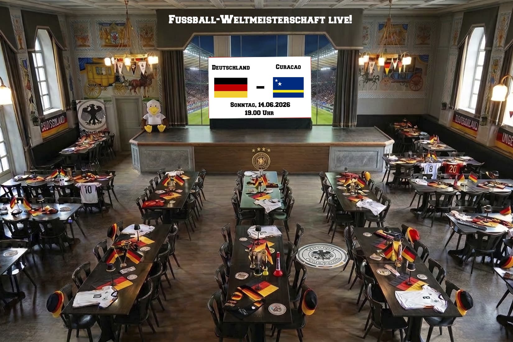 Fussball WM: Deutschland - Curacao