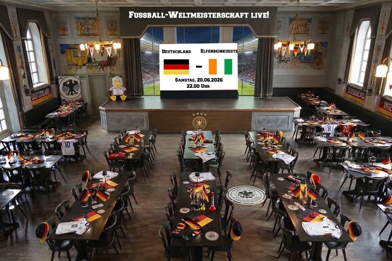 Fussball-WM: Deutschland - Elfenbeinküste