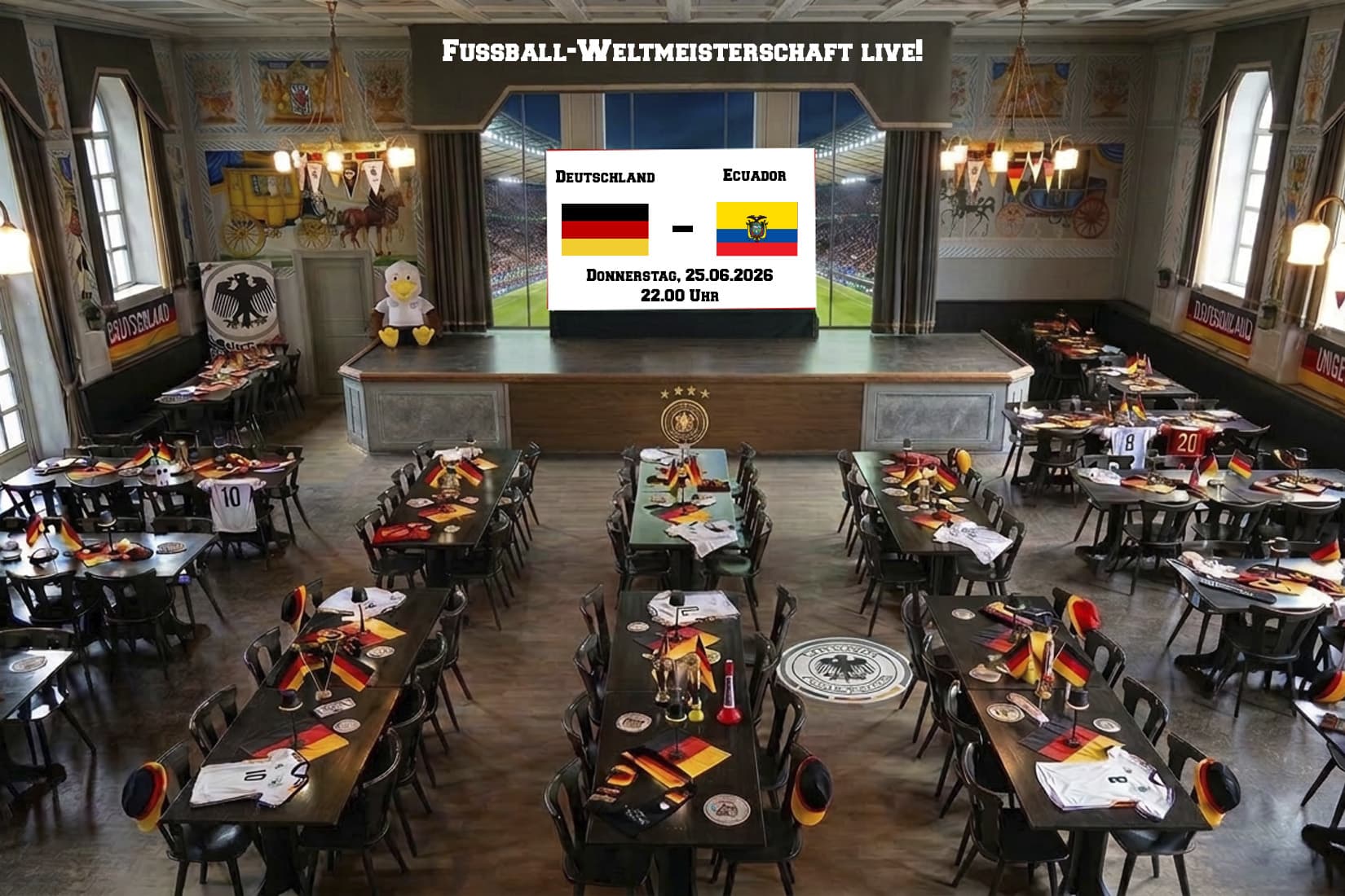 Fussball-WM: Deutschland - Ecuador