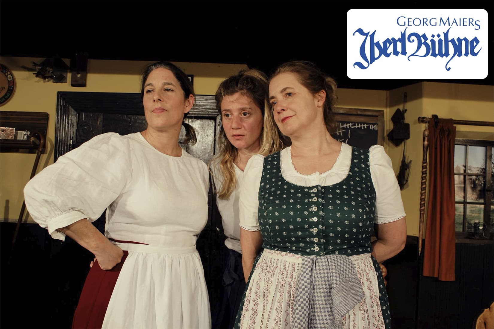 Iberl-Bühne: Weiberwirtschaft - drei san zwoa z’vui