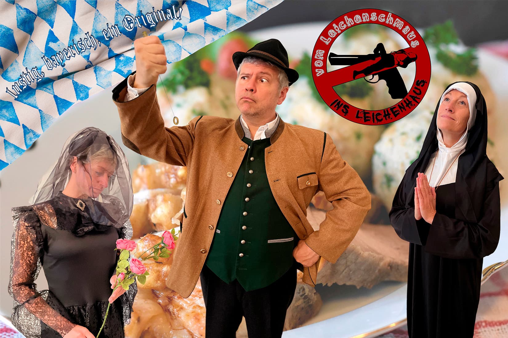 Krimi-Dinner: Leichenschmaus im Postsaal Schäftlarn