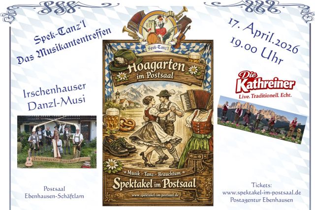 Spek-Tanz'l - Das Musikantentreffen im Postsaal Ebenhausen