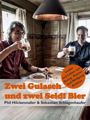 Zwei Gulasch und zwei Seidl Bier