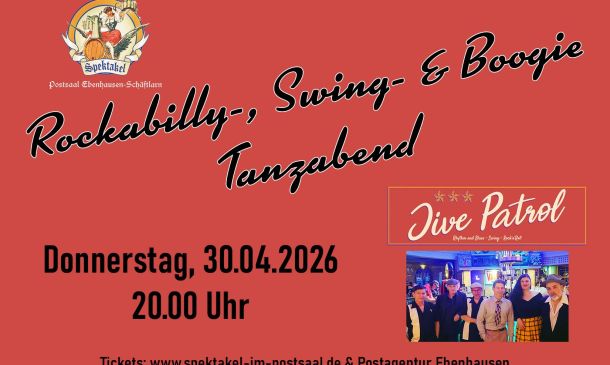 Rockabilly-, Swing- und Boogie-Tanzabend mit Jive