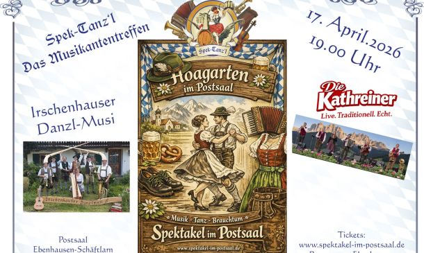 Spek-Tanz'l - Das Musikantentreffen im Postsaal Ebenhausen