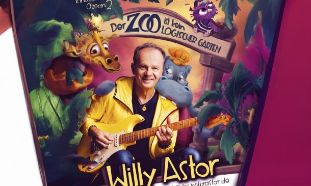Willy Astor: Kindischer Ozean 2 im Postsaal Ebenhausen