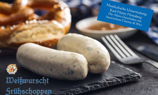 Freier Eintritt! Weißwurscht-Frühschoppen