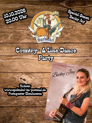 Country- und Line Dance Party - Special Guest: Becky Jay