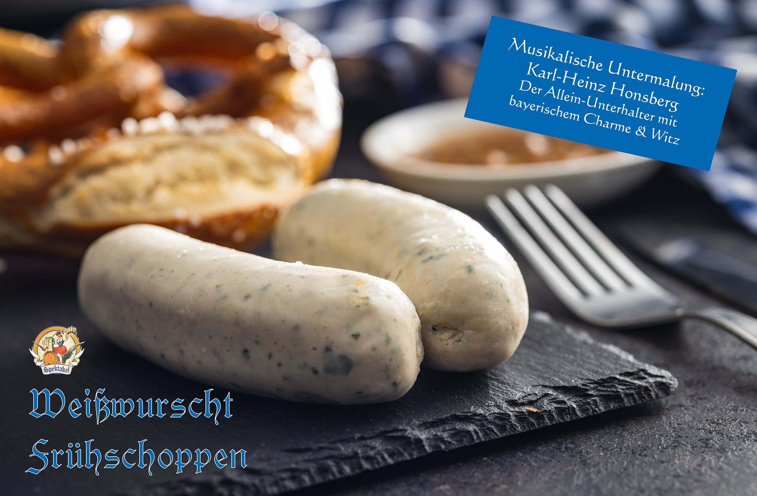 Freier Eintritt! Weißwurscht-Frühschoppen