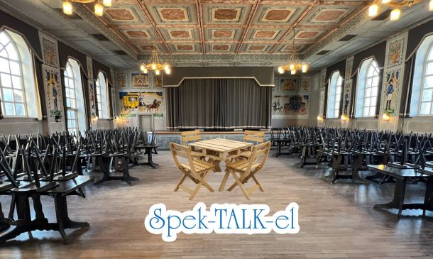Spek-TALK-el im Postsaal Ebenhausen