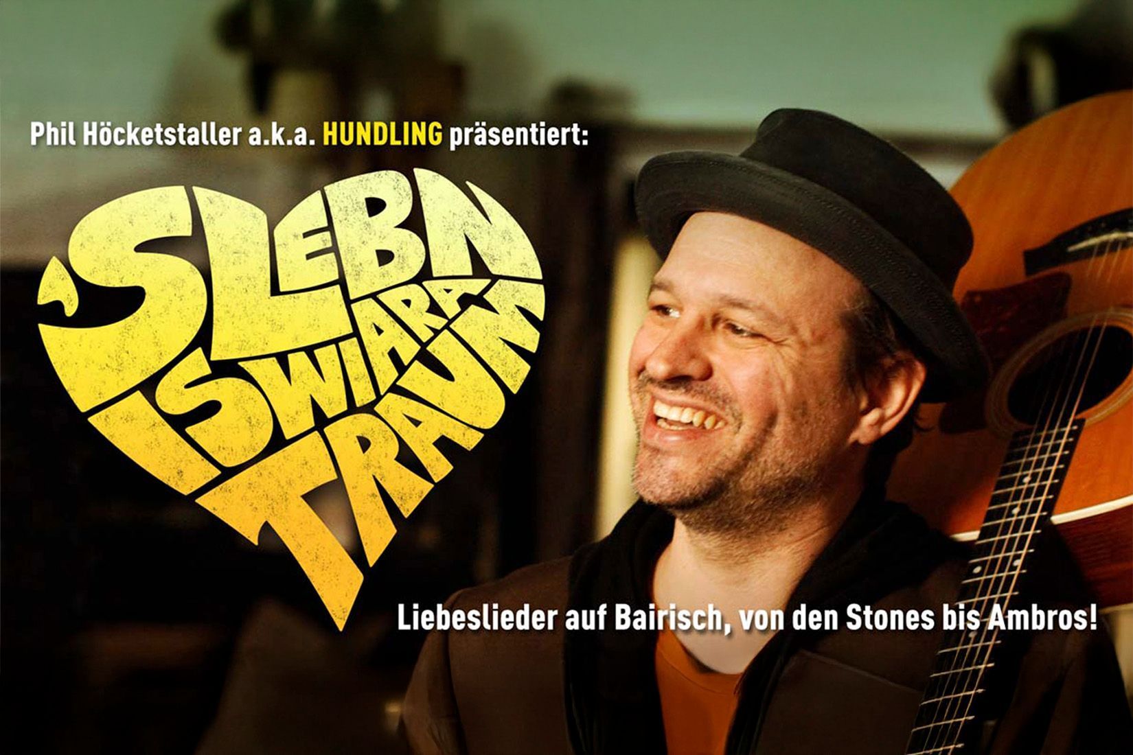 Phil Höcketstaller a.k.a HUNDLING  im Postsaal Ebenhausen