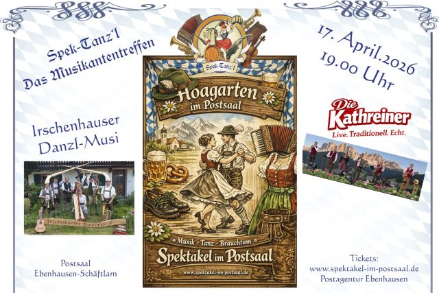 Spek-Tanz'l - Das Musikantentreffen im Postsaal Ebenhausen